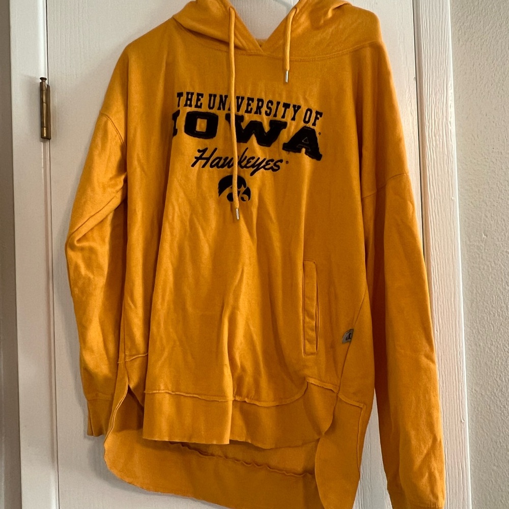 University of Iowa Yellow Hoodie